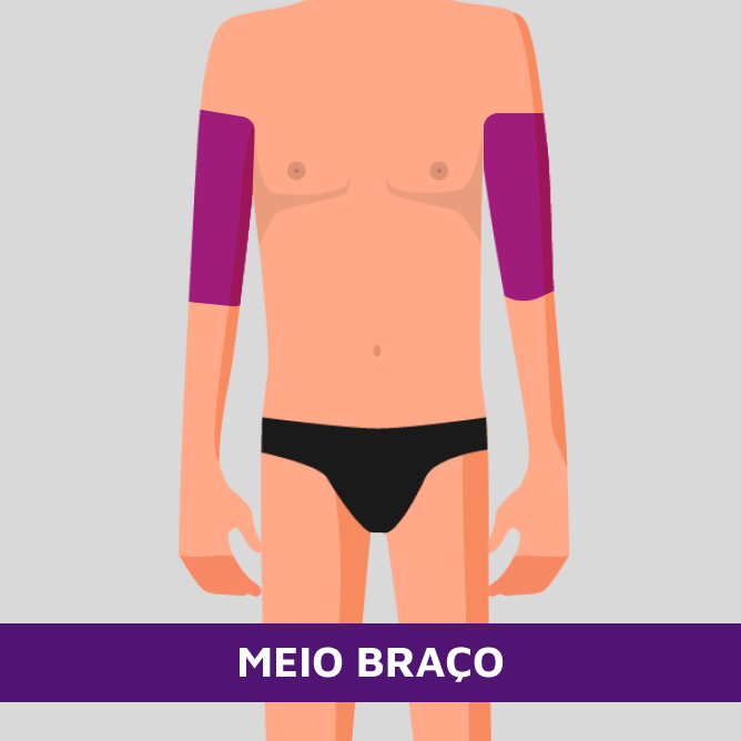 Meio braço